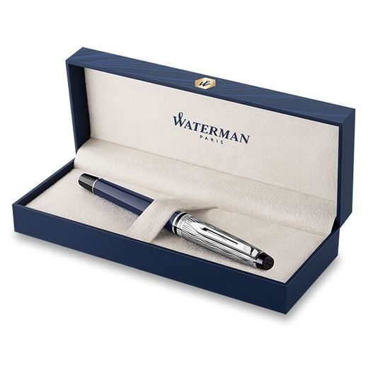 PLNICÍ PERO WATERMAN EXPERT MADE IN FRANCE DELUXE BLUE CT 1507/196642 - FOUNTAIN PENS - ACCESSORIES