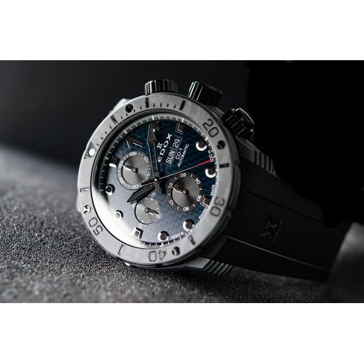 EDOX CO-1 CARBON CHRONOGRAPH AUTOMATIC 01125-CLNGN-BUNN - CO-1 - BRANDS
