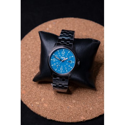 TRASER P67 OFFICER PRO GUNMETAL SKYBLUE STEEL - HERITAGE - ZNAČKY