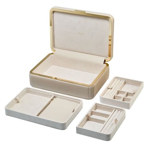 JEWELLERY CASE WOLF BELLA MEDIUM 781053 - JEWELLERY BOXES - ACCESSORIES