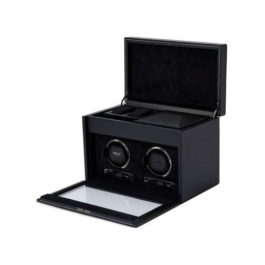 WATCH WINDER WOLF BRITISH RACING BLACK 792202 - WATCH WINDERS - ACCESSORIES