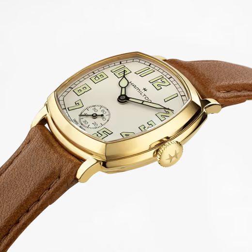 HAMILTON AMERICAN CLASSIC CUSHION MECHANICAL 30MM H36119520 - AMERICAN CLASSIC - ZNAČKY
