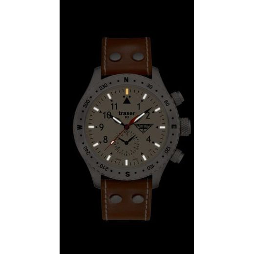 TRASER AVIATOR JUNGMEISTER WATCH KŮŽE - HERITAGE - MĂRCI