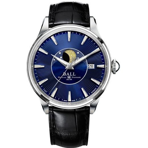 BALL TRAINMASTER MOON PHASE NM3082D-LLJ-BE