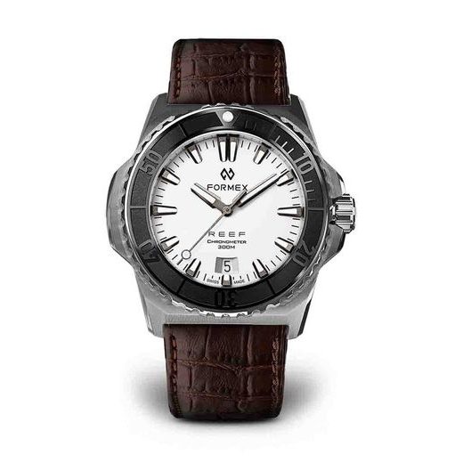 FORMEX REEF 39,5 AUTOMATIC CHRONOMETER WHITE DIAL - REEF - BRANDS