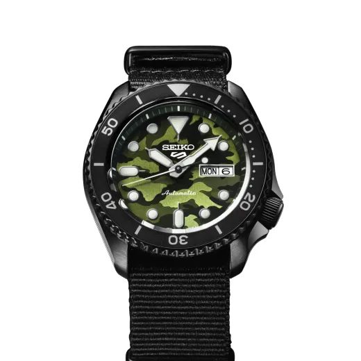 SEIKO 5 SPORTS SKX CAMOUFLAGE STREET STYLE SRPJ37K1 - SEIKO 5 SPORTS 2019 - ZNAČKY