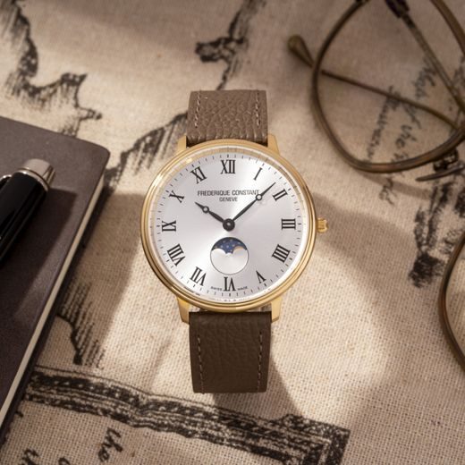 FREDERIQUE CONSTANT CLASSICS QUARTZ MOONPHASE FC-206RS3S5 - CLASSICS GENTS - BRANDS