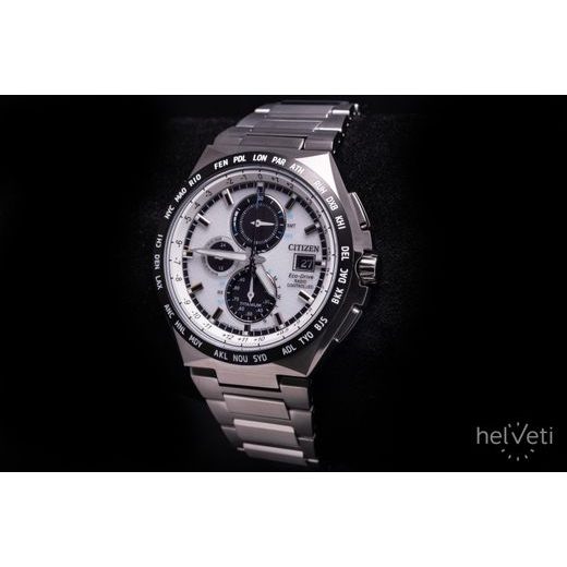 CITIZEN WORLDTIME RADIO CONTROLLED SUPER TITANIUM AT8238-84A - SUPER TITANIUM - BRANDS