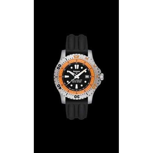 TRASER DIVER LONG-LIFE ORANGE LIMITED EDITION BLACK SIL. - TRASER - BRANDS