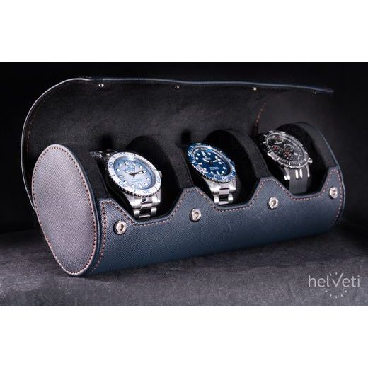 EDOX WATCH CASE FOR 3 WATCHES - WATCH BOXES - ACCESSORIES