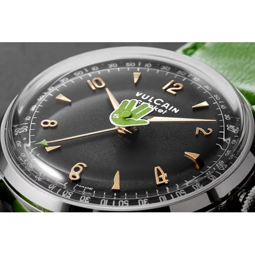 VULCAIN CRICKET SALUTE 36 MM GREEN - ARCHÍV