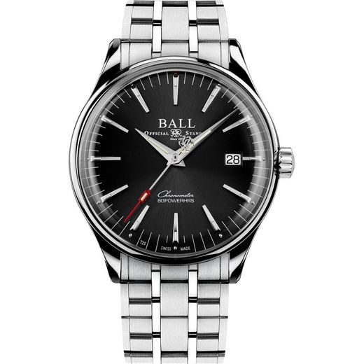 BALL TRAINMASTER MANUFACTURE 80 HOURS COSC NM3280D-S1CJ-BK