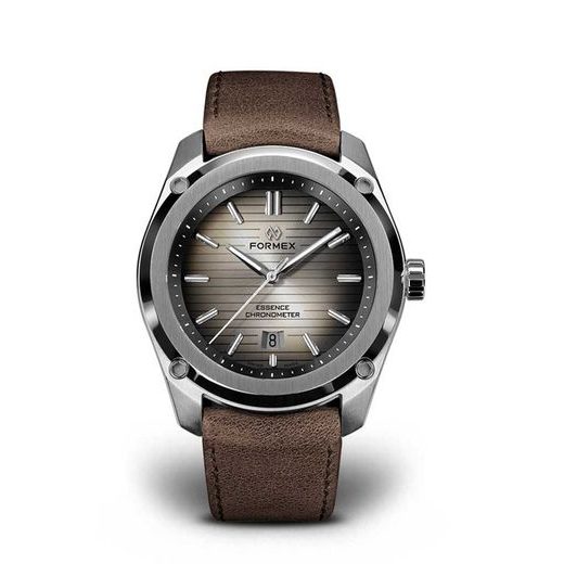 FORMEX ESSENCE THIRTYNINE AUTOMATIC CHRONOMETER DEGRADE BROWN NAPA LEATHER STRAP 0333.1.6624.722 - ESSENCE - ZNAČKY