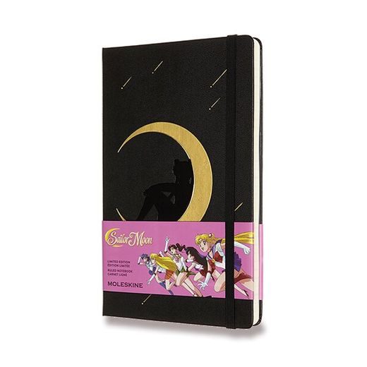 ZÁPISNÍK MOLESKINE SAILOR MOON - TVRDÉ DESKY - L, LINKOVANÝ 1331/1917330 - DIARIES AND NOTEBOOKS - ACCESSORIES