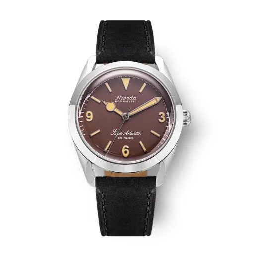 NIVADA GRENCHEN SUPER ANTARCTIC 3.6.9. BROWN NO VINTAGE EFFECT - BEIGE LUMINOUS - ANTARCTIC - BRANDS