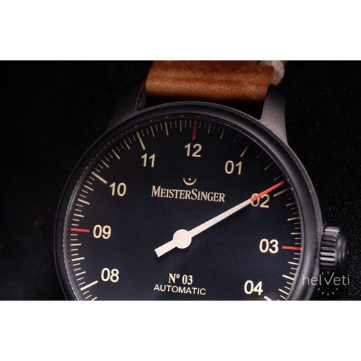 MEISTERSINGER N°03 BLACK LINE AM902BL - N°03 - ZNAČKY
