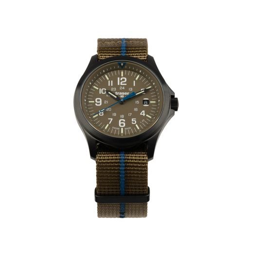 TRASER P67 OFFICER PRO KHAKI NATO WITH STRIPE - HERITAGE - BRANDS