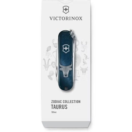 VICTORINOX CLASSIC SD ZODIAC EXCLUSIVE EDITION TAURUS KNIFE 0.6223.2TAU - POCKET KNIVES - ACCESSORIES