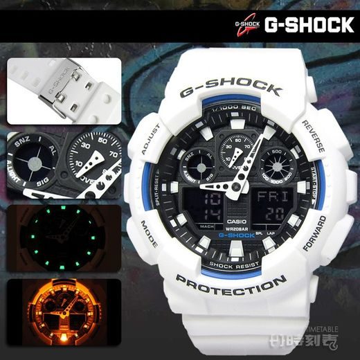 CASIO GA-100B-7AER - G-SHOCK - BRANDS