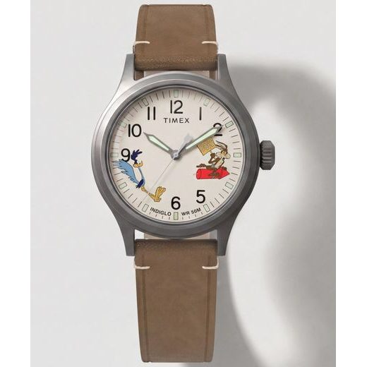 TIMEX EXPEDITION SCOUT X LOONEY TUNES WILE E. COYOTE & ROAD RUNNER TW2Y99400QY - TIMEX - BRANDS