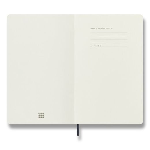 ZÁPISNÍK MOLESKINE PRECIOUS & ETHICAL VEGEA CAPRI - MĚKKÉ DESKY - L, LINKOVANÝ 1331/1727204 - DIÁŘE A ZÁPISNÍKY - OSTATNÍ