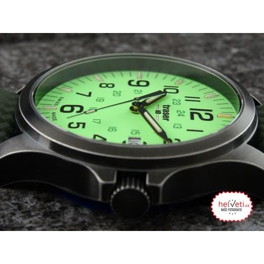 TRASER P67 OFFICER PRO GUNMETAL LIME, SILICONE - HERITAGE - BRANDS