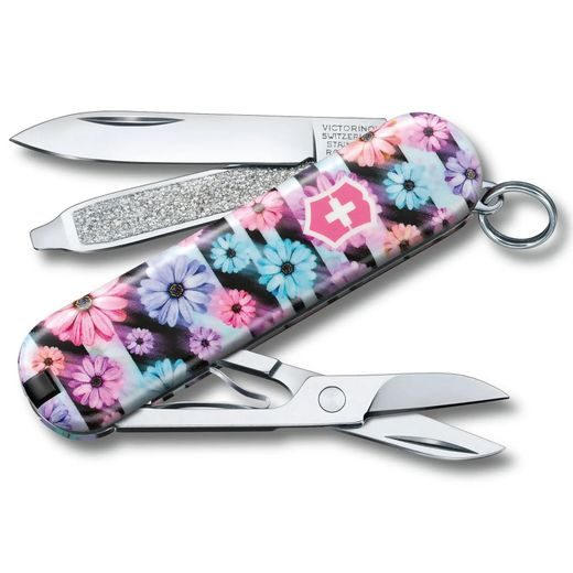 NŮŽ VICTORINOX CLASSIC LIMITED EDITION 2021 DYNAMIC FLORAL - KAPESNÍ NOŽE - OSTATNÍ