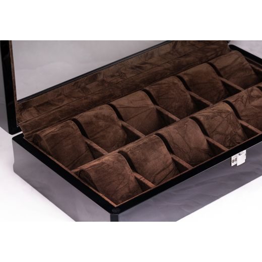 DŘEVĚNÝ BOX NA HODINKY HELVETI (PRO 12 HODINEK) - BOXY NA HODINKY - OSTATNÍ