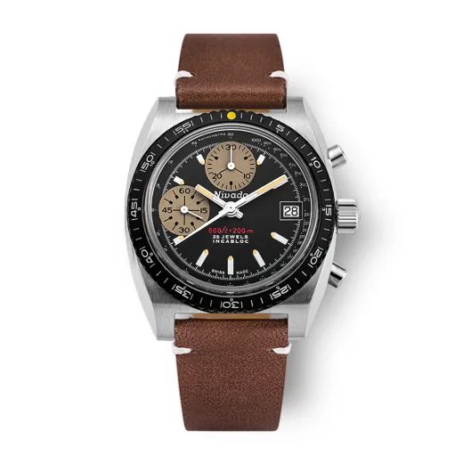 NIVADA GRENCHEN AUTOCHRON YELLOW AUTOMATIC - AUTOCHRON - BRANDS