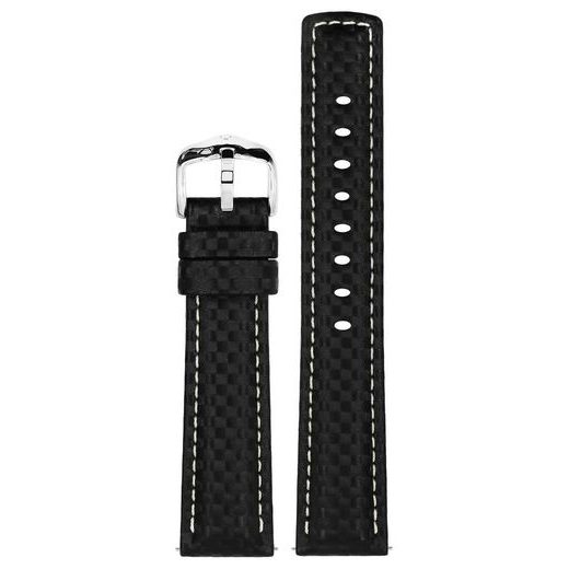 ŘEMÍNEK HIRSCH CARBON - ČERNÝ - STRAPS - ACCESSORIES