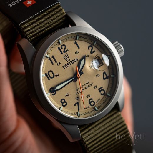 FESTINA SWISS MADE FIELD 20082/1 - SWISS MADE - MĂRCI