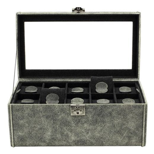 WATCH BOX FRIEDRICH LEDERWAREN CUBANO 27024-8 - WATCH BOXES - ACCESSORIES