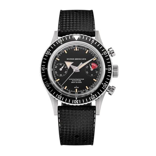 NIVADA GRENCHEN CHRONOMASTER BROAD ARROW - INTER. BEZEL - MANUAL - CHRONOMASTER - ZNAČKY