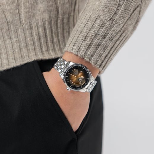 HAMILTON JAZZMASTER OPEN HEART AUTO 42 MM H32705180 - JAZZMASTER - ZNAČKY