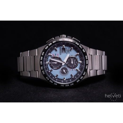 CITIZEN WORLDTIME RADIO CONTROLLED SUPER TITANIUM AT8238-84M - SUPER TITANIUM - MĂRCI