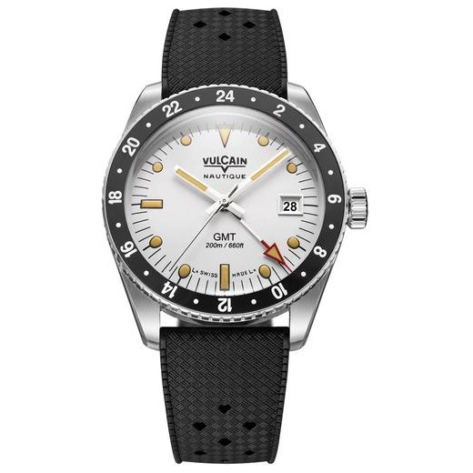 VULCAIN SKINDIVER GMT - WHITE LUMINOVA BEIGE - SKINDIVER NAUTIQUE - ZNAČKY
