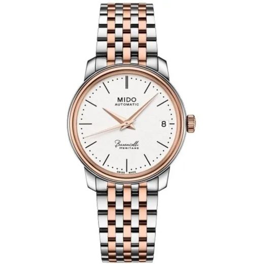SET MIDO BARONCELLI HERITAGE M027.407.22.010.00 A M027.207.22.010.00 - HODINKY PRO PÁRY - HODINKY