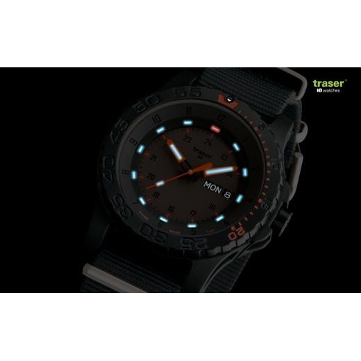 TRASER P6600 RED COMBAT STITCHED, SILICONE - TACTICAL - BRANDS