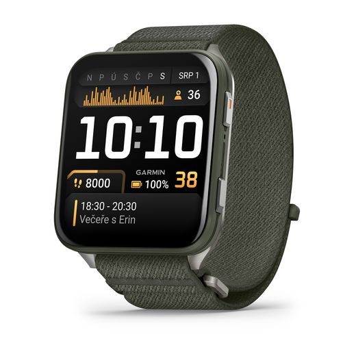 GARMIN VENU® X1 MOSS S NYLONOVÝM ŘEMÍNKEM COMFORTFIT V BARVĚ MOSS 010-02980-03 - X1 - ZNAČKY