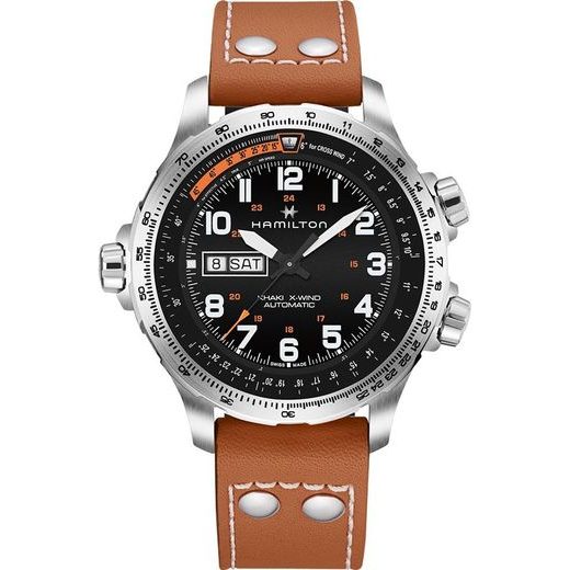 HAMILTON KHAKI AVIATION X-WIND DAY DATE AUTO H77755533 - KHAKI AVIATION - ZNAČKY