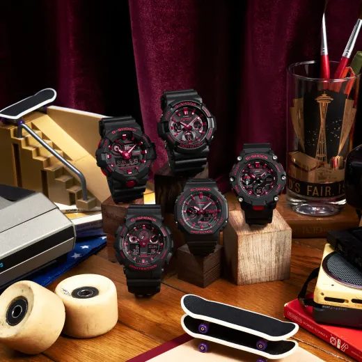 CASIO G-SHOCK GA-100BNR-1AER IGNITE RED SERIES - CASIO - BRANDS