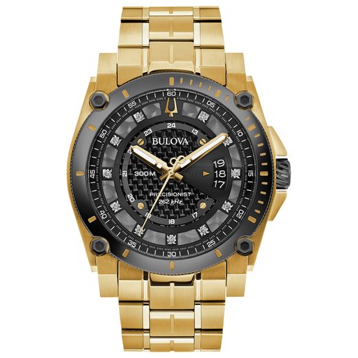 BULOVA PRECISIONIST DIAMOND BLACK DIAL 98D156 - PRECISIONIST - ZNAČKY