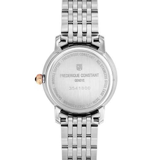 FREDERIQUE CONSTANT SLIMLINE LADIES MOONPHASE QUARTZ FC-206MPWD1S2B - SLIMLINE LADIES - ZNAČKY