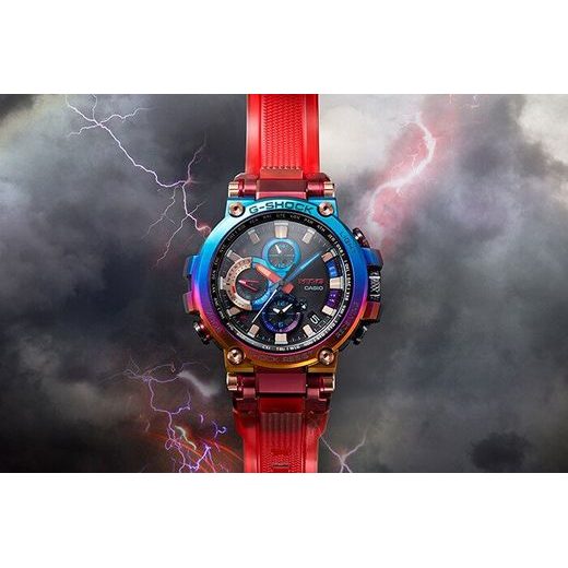 CASIO MT-G MTG-B1000VL-4AER VOLCANIC LIGHTNING SERIES LIMITED EDITION - MT-G - ZNAČKY