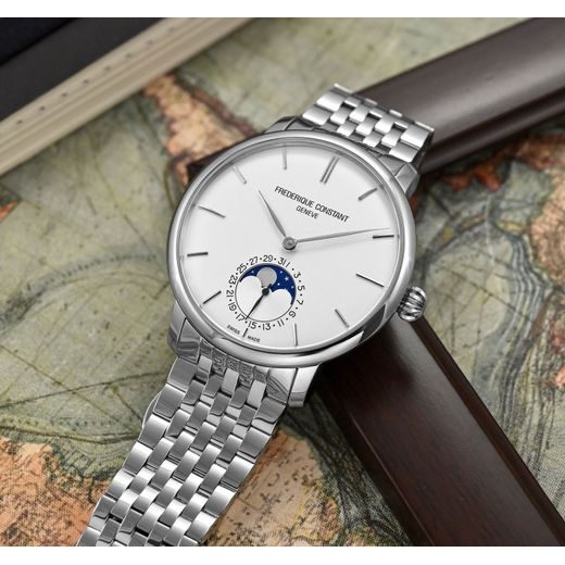 FREDERIQUE CONSTANT MANUFACTURE SLIMLINE MOONPHASE AUTOMATIC FC-705S4S6B - MANUFACTURE - BRANDS