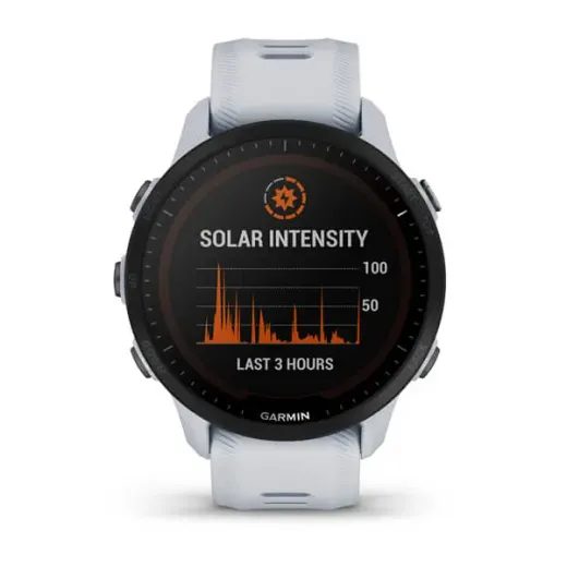 GARMIN FORERUNNER® 955 SOLAR WHITESTONE - 010-02638-21 - FORERUNNER 955 - BRANDS