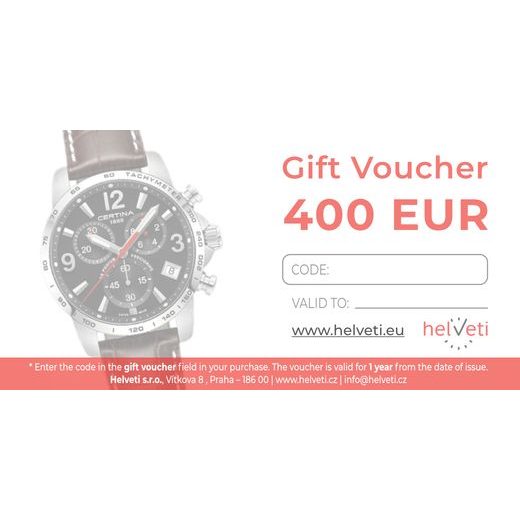 GIFT VOUCHER 400 EUR - GIFT VOUCHERS - ACCESSORIES