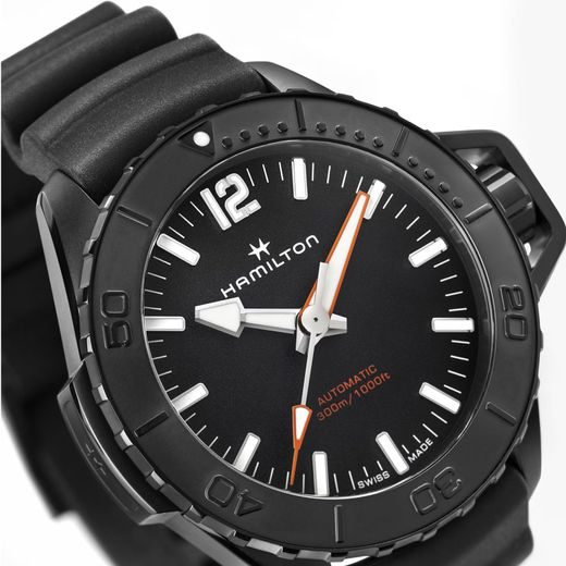 HAMILTON KHAKI NAVY FROGMAN AUTO H77855330 - KHAKI NAVY - ZNAČKY