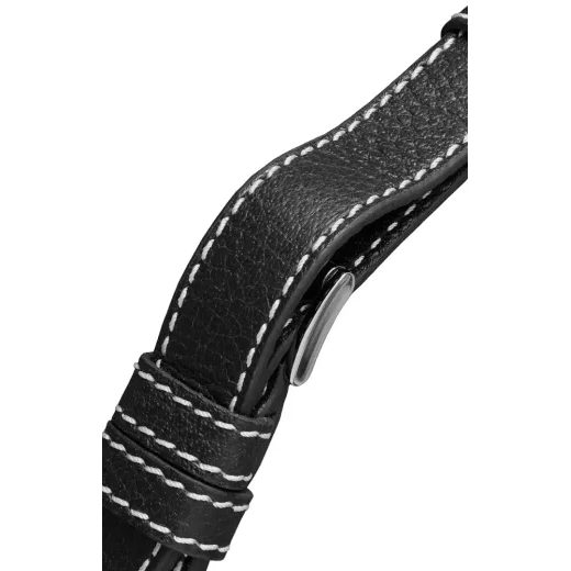 KOŽENÝ ŘEMÍNEK BIATEC | ČERNÝ NAVIGATOR Z BŮVOLÍ KŮŽE - 20 MM - STRAPS - ACCESSORIES