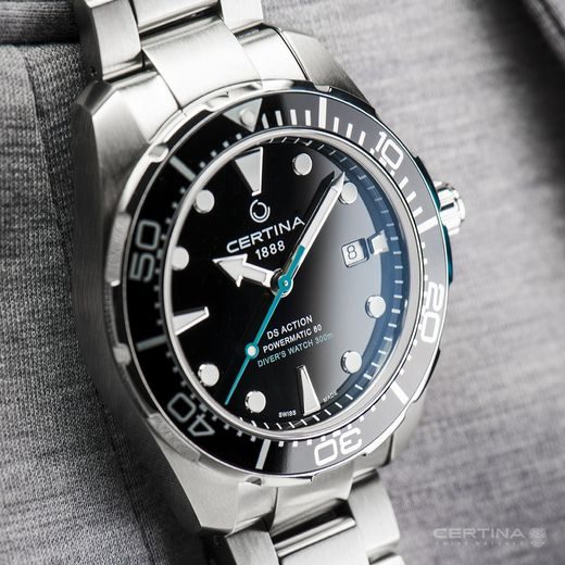 CERTINA DS ACTION DIVER POWERMATIC 80 SEA TURTLE CONSERVANCY C032.407.11.051.10 - SPECIAL EDITION - BAZAR - DS ACTION - ZNAČKY